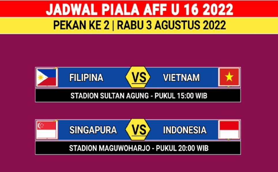Turun, Berapa Harga Tiket Laga Timnas Indonesia U-16 Vs Singapura U-16