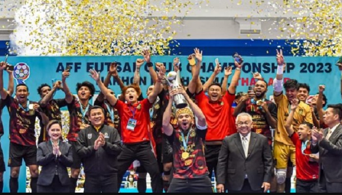 Black Steel FC berhasil meraih gelar juara AFF Futsal Club Championship 2023