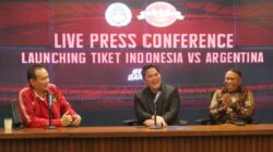 PSSI Launching Tiket Laga Timnas Indonesia vs Argentina