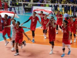Kalahkan Kamboja 3-0, Voli Putra Indonesia Raih Emas Ketiga Beruntun di SEA Games 2023