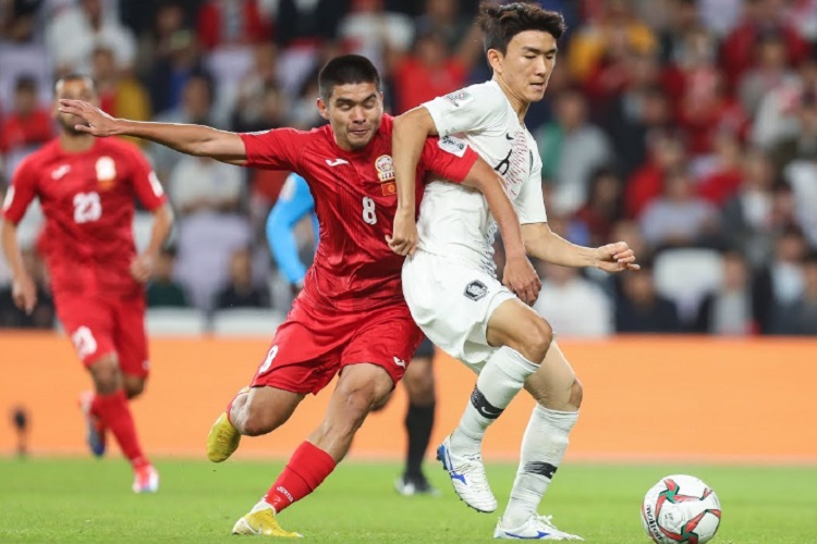Kirgistan u-23 vs Korea Selatan di Kualifikasi Piala Asia U-23
