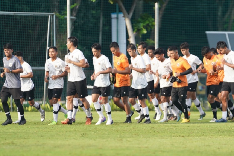 Timnas Indonesia U-24 Belatih Untuk hadapi Asian Games