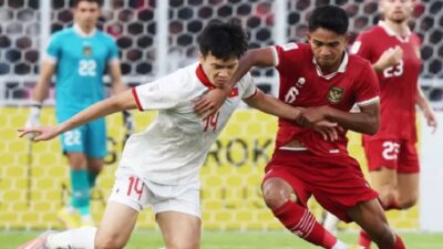 Duel Timnas Indonesia vs Vietnam di Piala AFF lalu